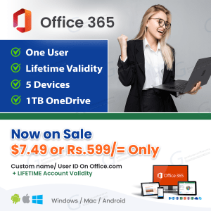 Office 365 Lifetime ProPlus 5 Devices